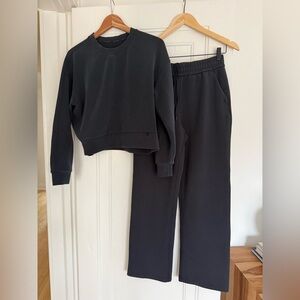 Women's Black Sweater Set